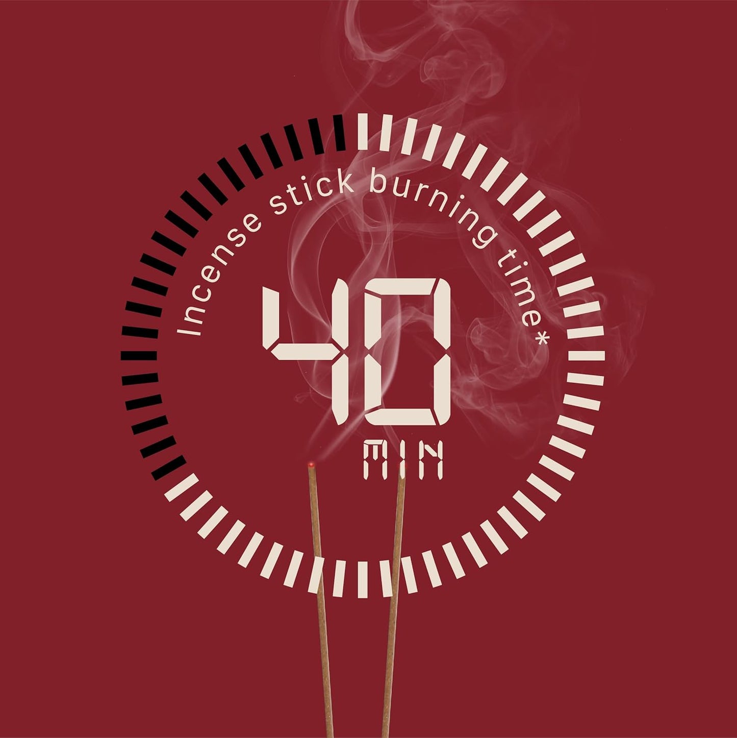 Luxury Charcoal-Free Incense Sticks for Meditation, Prayer & Relaxation | Natural Aromatic Incense for Home & Office Use | Eco-Friendly, Low Smoke Wellness Fragrance, Rose, Lavender, Butterfly Kisses