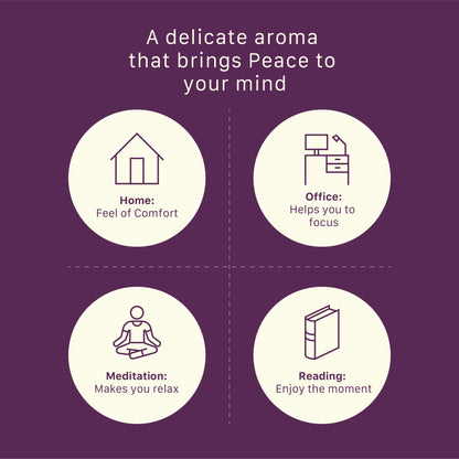 Premium Aromatic Agarbatti for Home & Office | For Meditation & Prayer