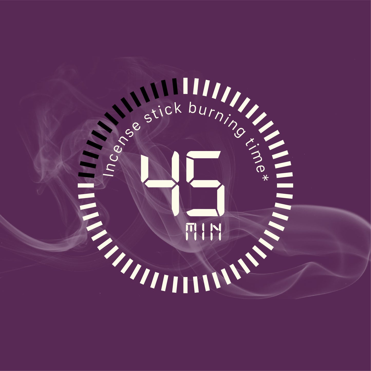 soothing fragrance for up to 45 minutes