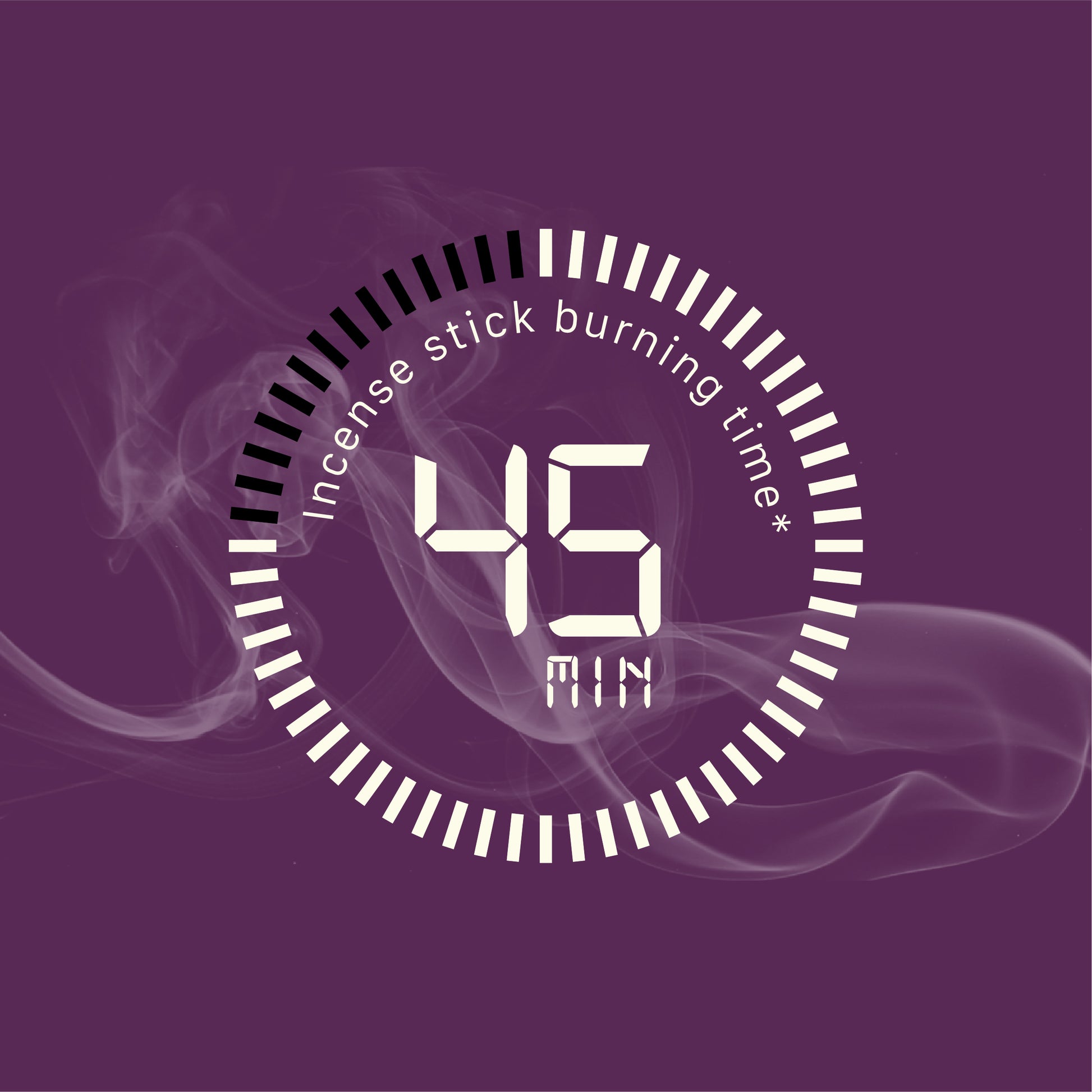 soothing fragrance for up to 45 minutes