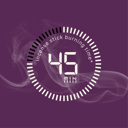 soothing fragrance for up to 45 minutes