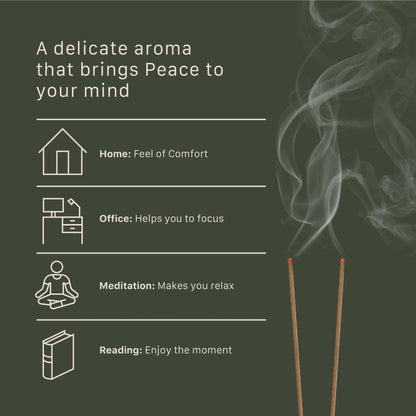 Nag Champa Premium Incense Sticks – 100% Charcoal-Free | 27 Eco-Friendly Sticks for Pooja, Meditation, Prayer & Spiritual Calm | Low Smoke Natural Nagchampa Incense for Home & Sacred Spaces