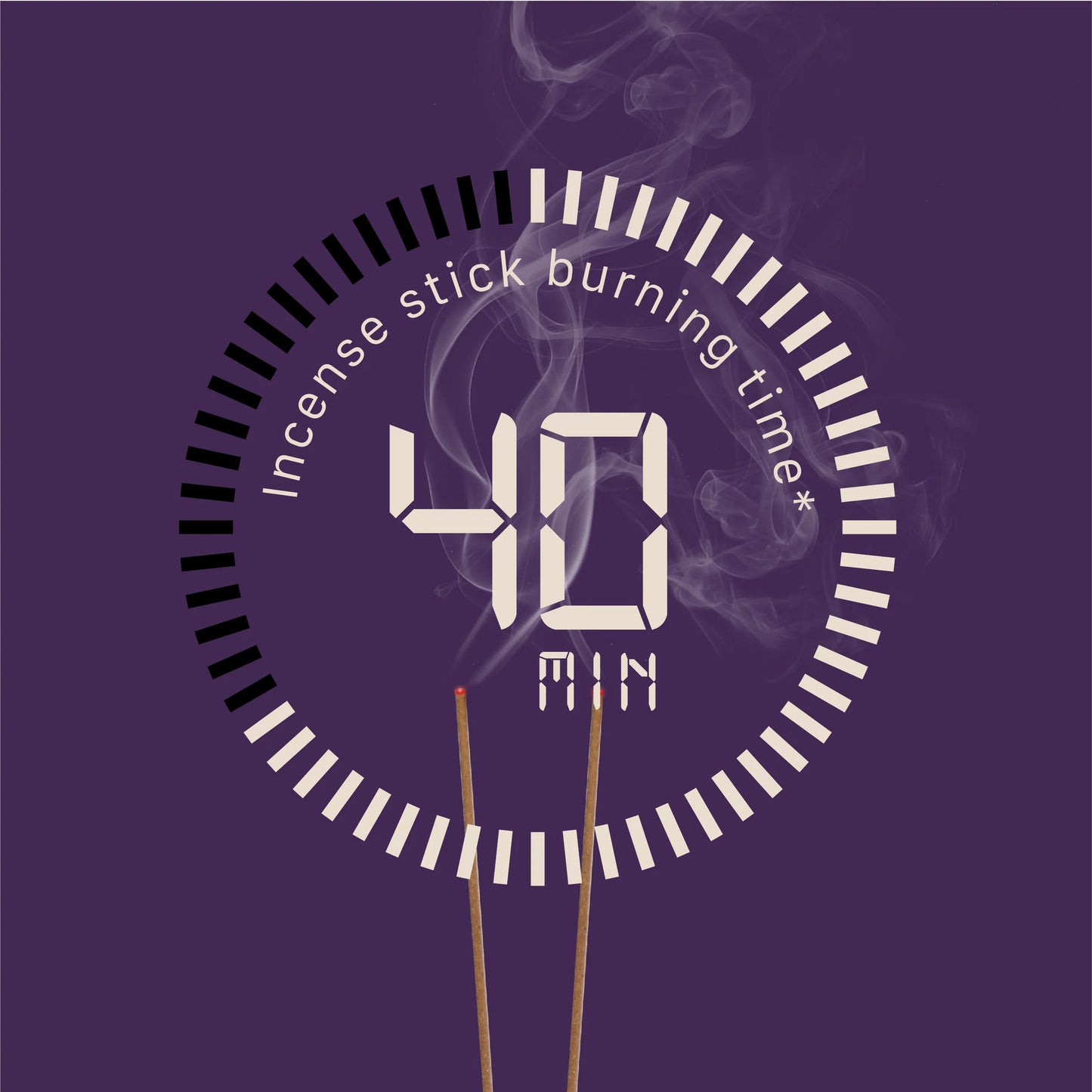 Pure Lavender Premium Incense Sticks – 100% Charcoal-Free | 27 Eco-Friendly Sticks for Pooja, Meditation, Prayer & Relaxation | Low Smoke Natural Lavender Incense for Home & Spiritual Calm