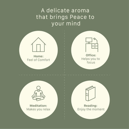 Premium Aromatic Agarbatti for Home & Office | For Meditation & Prayer | Free Sheesham Wood Stand (Silent Monk & River Breeze, Pack of 2)