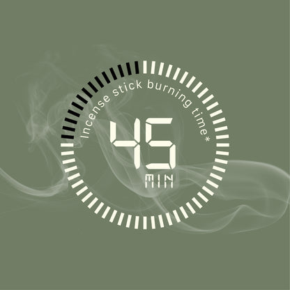 Premium Aromatic Agarbatti for Home & Office | For Meditation & Prayer | Free Sheesham Wood Stand (Silent Monk & River Breeze, Pack of 2)