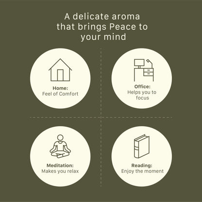 Premium Aromatic Agarbatti for Home & Office | For Meditation & Prayer | Free Sheesham Wood Stand (Temple Town & Hermit Herbs, Pack of 2)