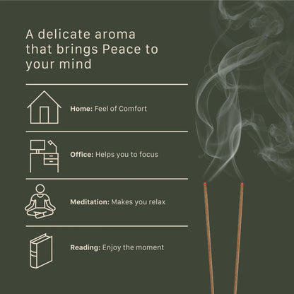 Nag Champa Premium Incense Sticks – 100% Charcoal - Free | 27 Eco - Friendly Sticks for Pooja, Meditation, Prayer & Spiritual Calm | Low Smoke Natural Nagchampa Incense for Home & Sacred Spaces - Incense Sticks