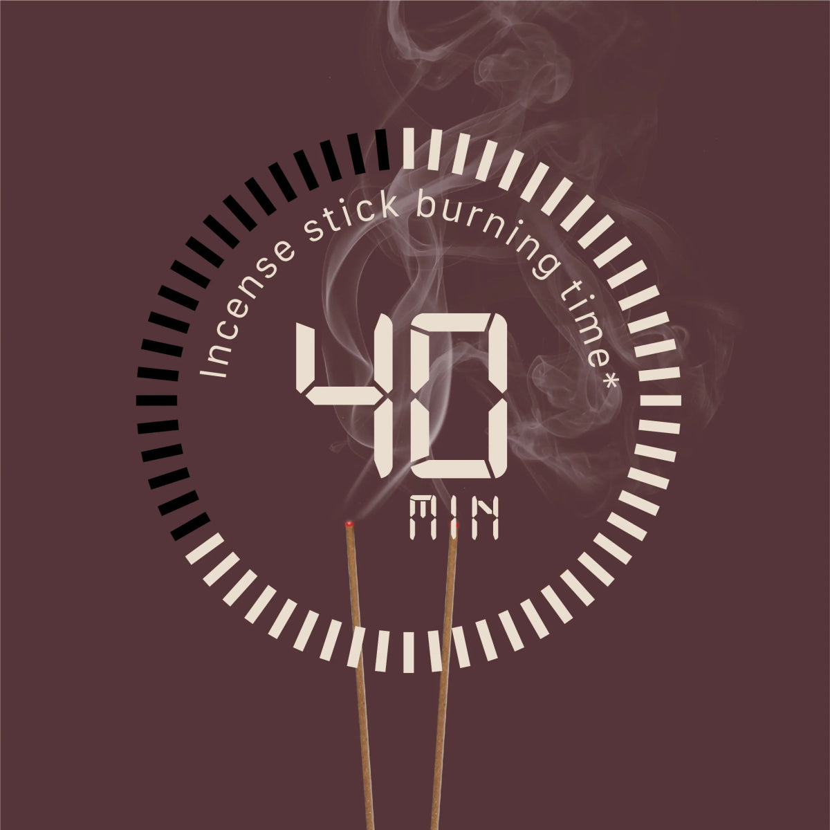 Serene Sandalwood Premium Incense Sticks – 100% Charcoal - Free | 27 Eco - Friendly Sticks for Pooja, Meditation, Prayer & Relaxation | Low Smoke Natural Sandalwood Incense for Home & Spiritual Calm - Incense Sticks